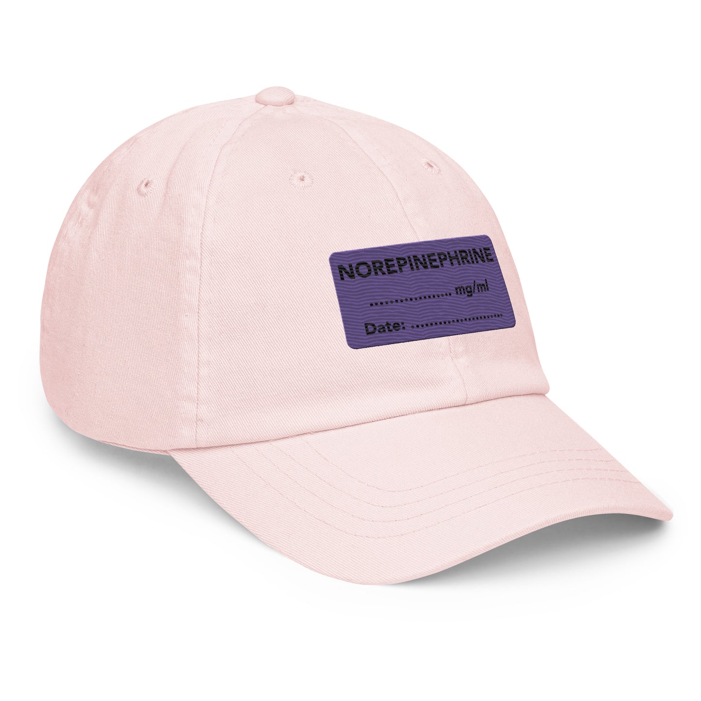Norepinephrine Embroidered Pastel Hat