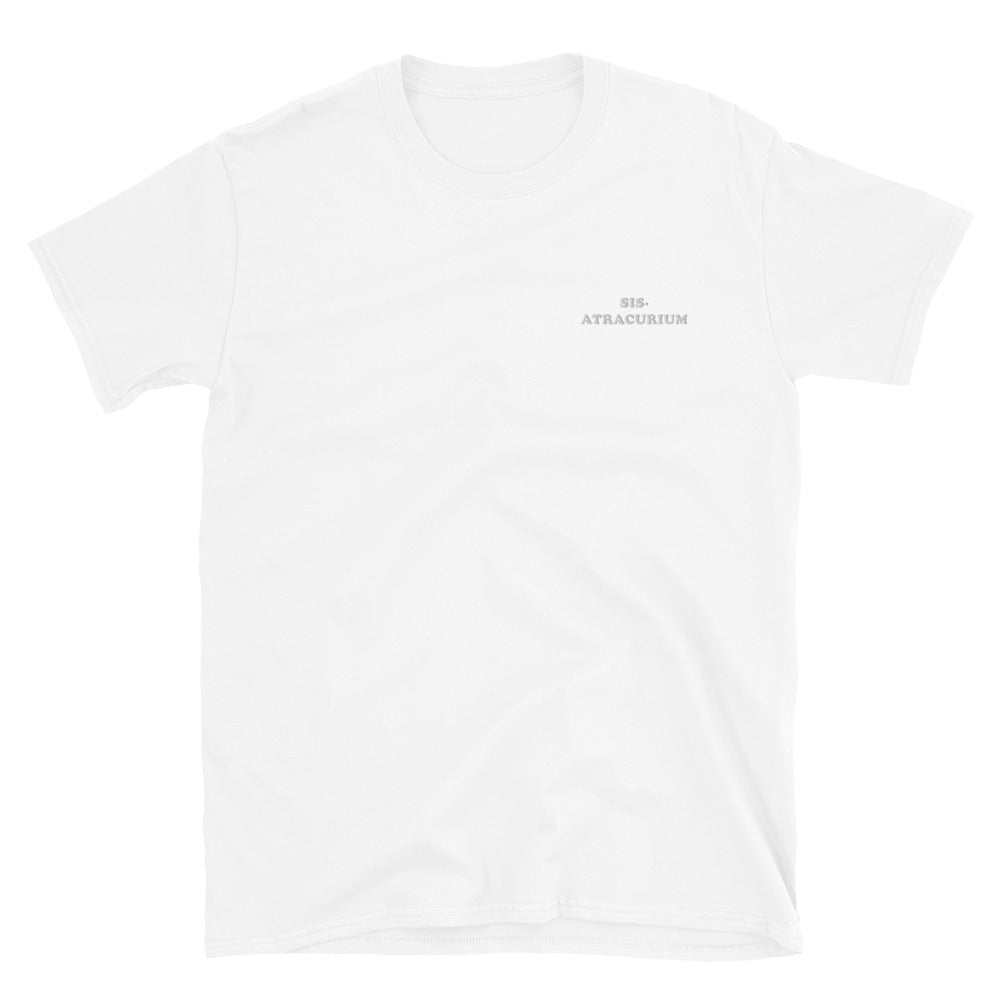 Sis-Atracurium Embroidered Soft & Fitted T-Shirt