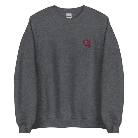 Brain Embroidered Sweatshirt