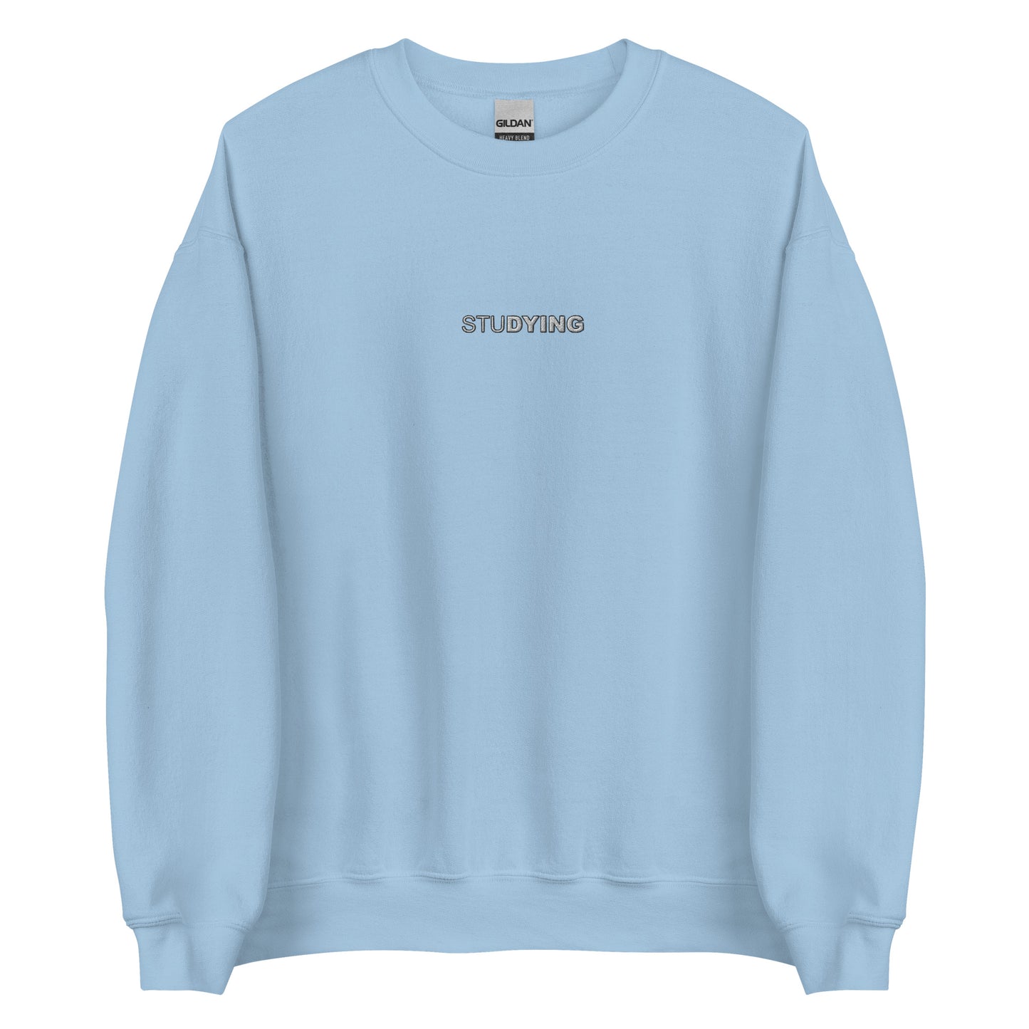 Studying Embroidered Sweatshirt