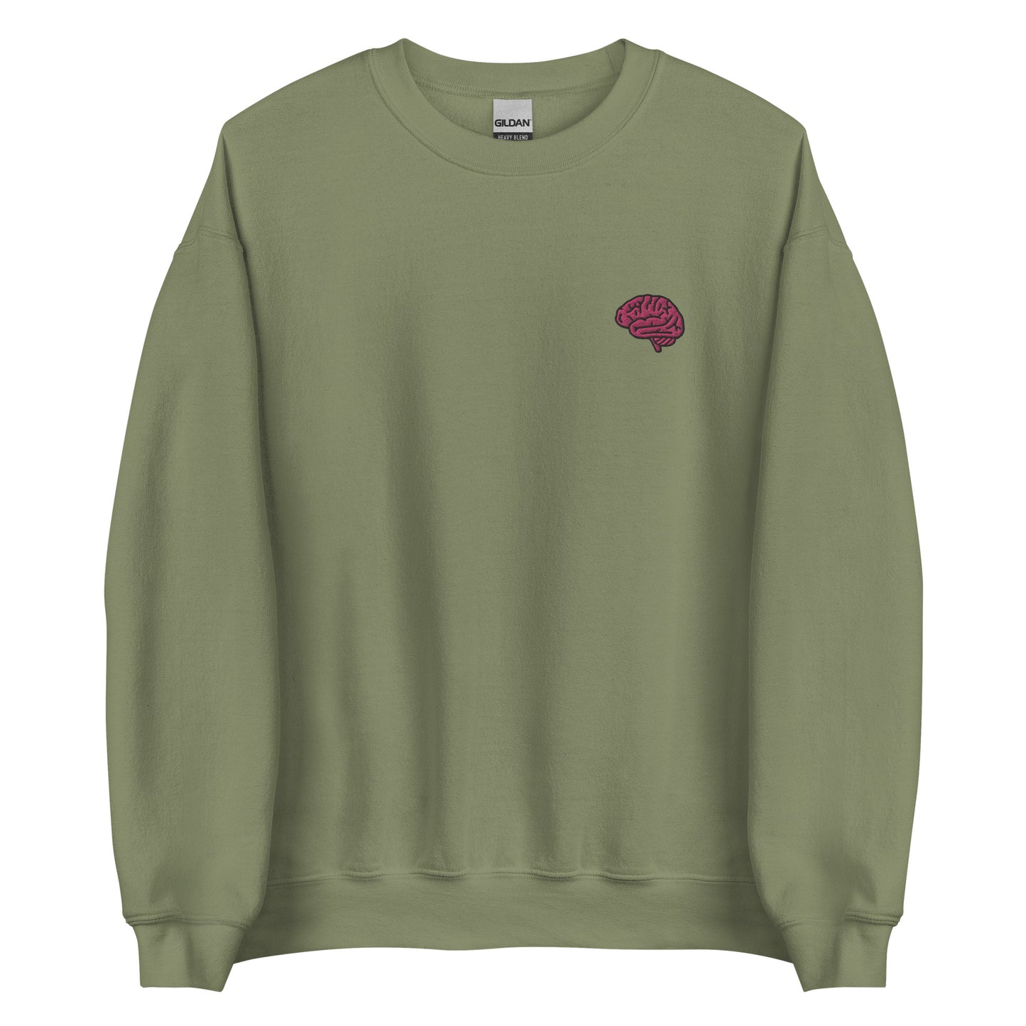 Brain Embroidered Sweatshirt
