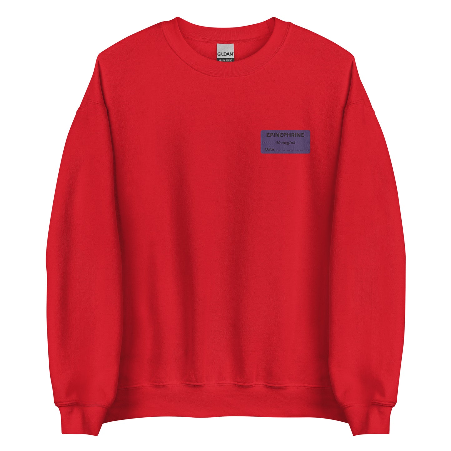 Epinephrine Embroidered Sweatshirt