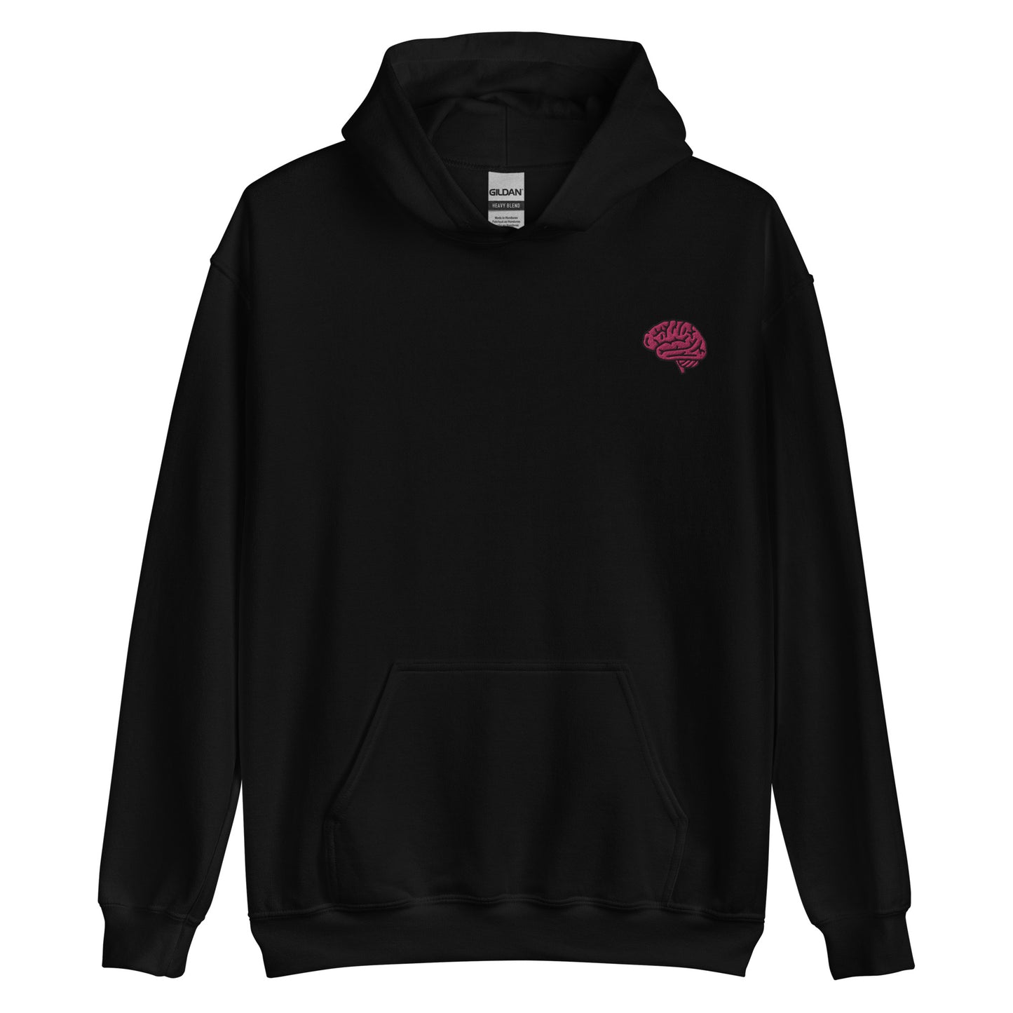 Brain Embroidered Hoodie