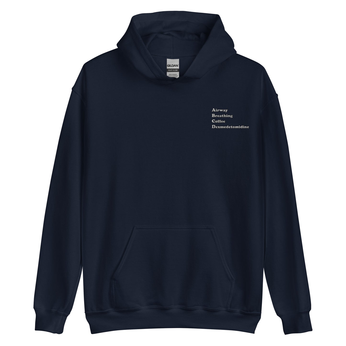 ABCD Embroidered Hoodie