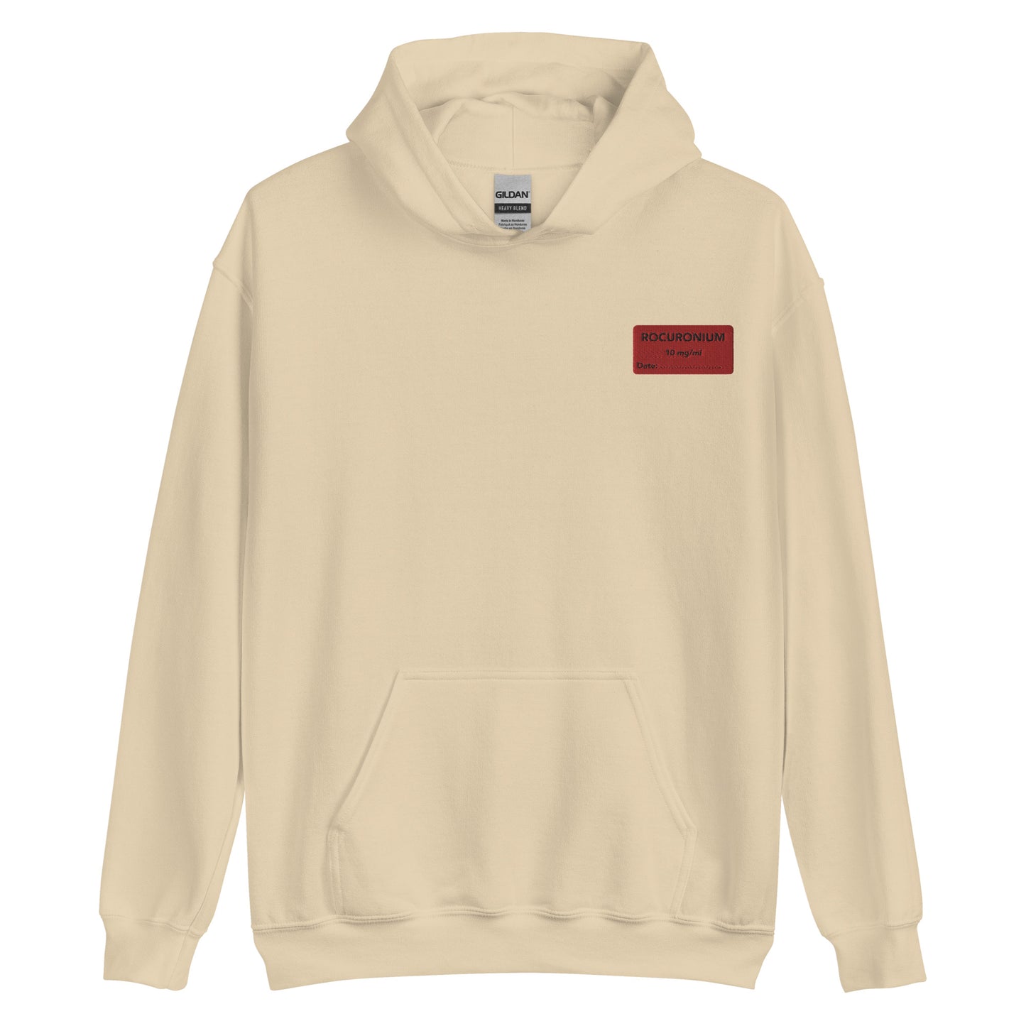Rocuronium Embroidered Hoodie