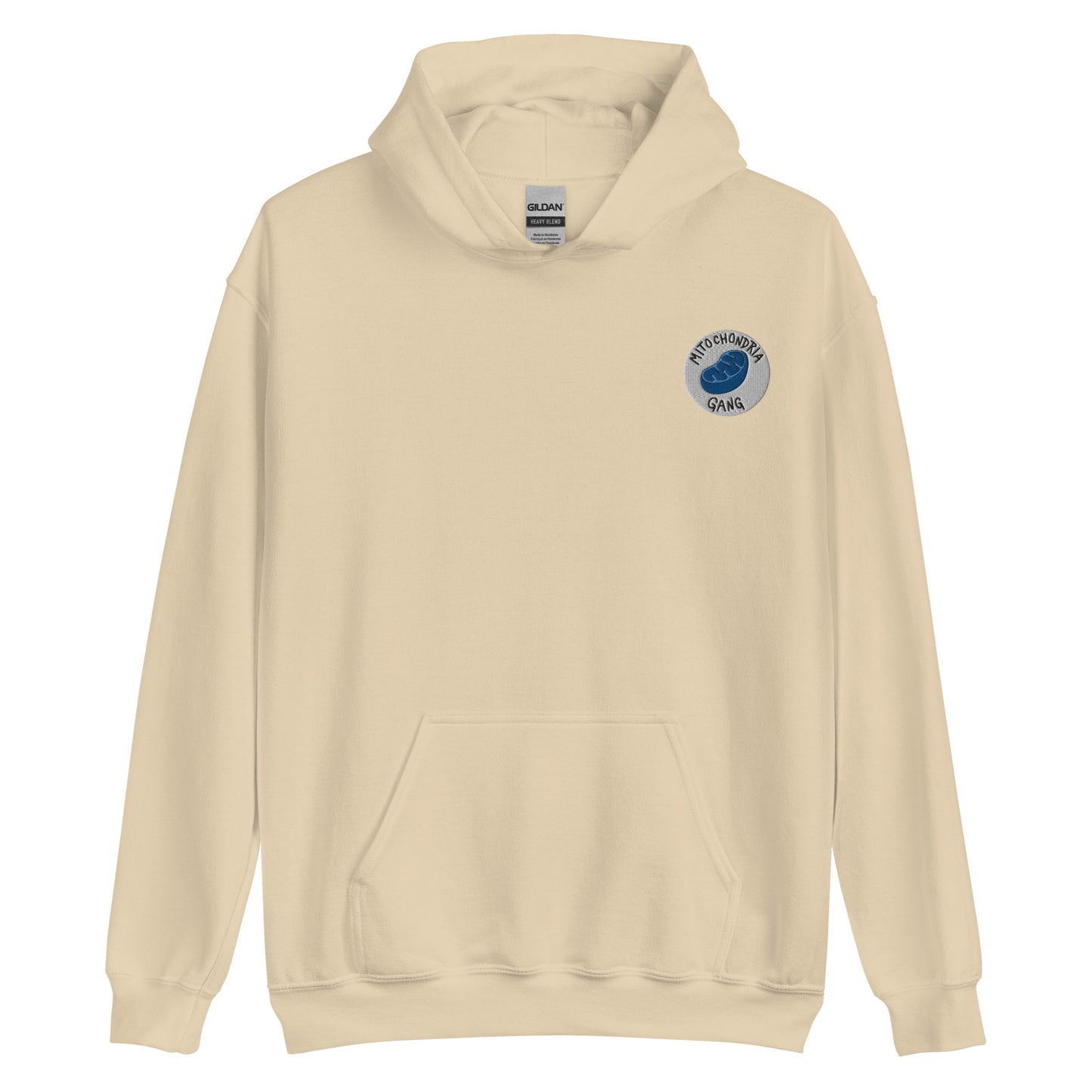 Mitochondria Gang Embroidered Hoodie