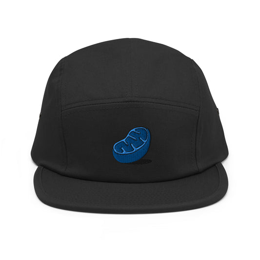 Mitochondria Embroidered Five Panel Hat