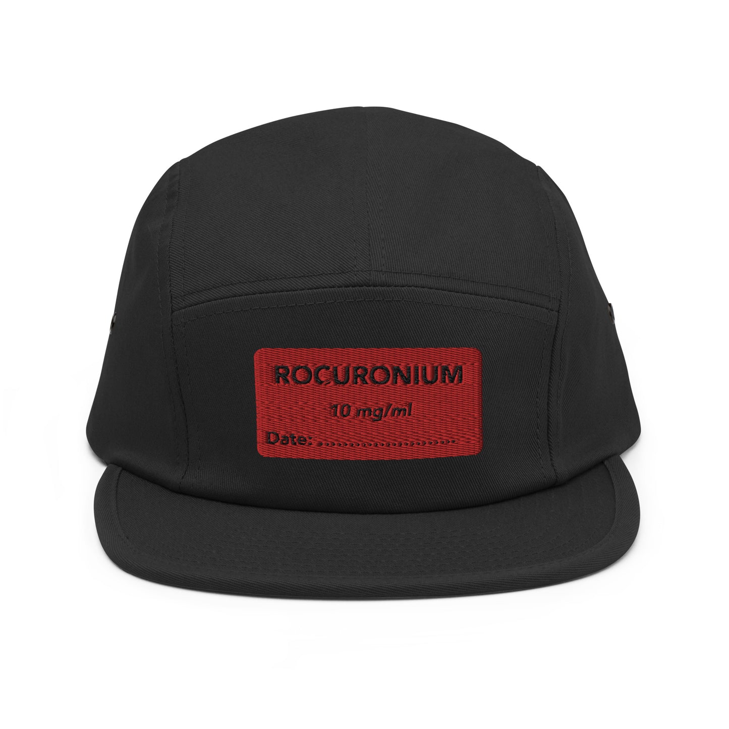 Rocuronium Embroidered Five Panel Hat