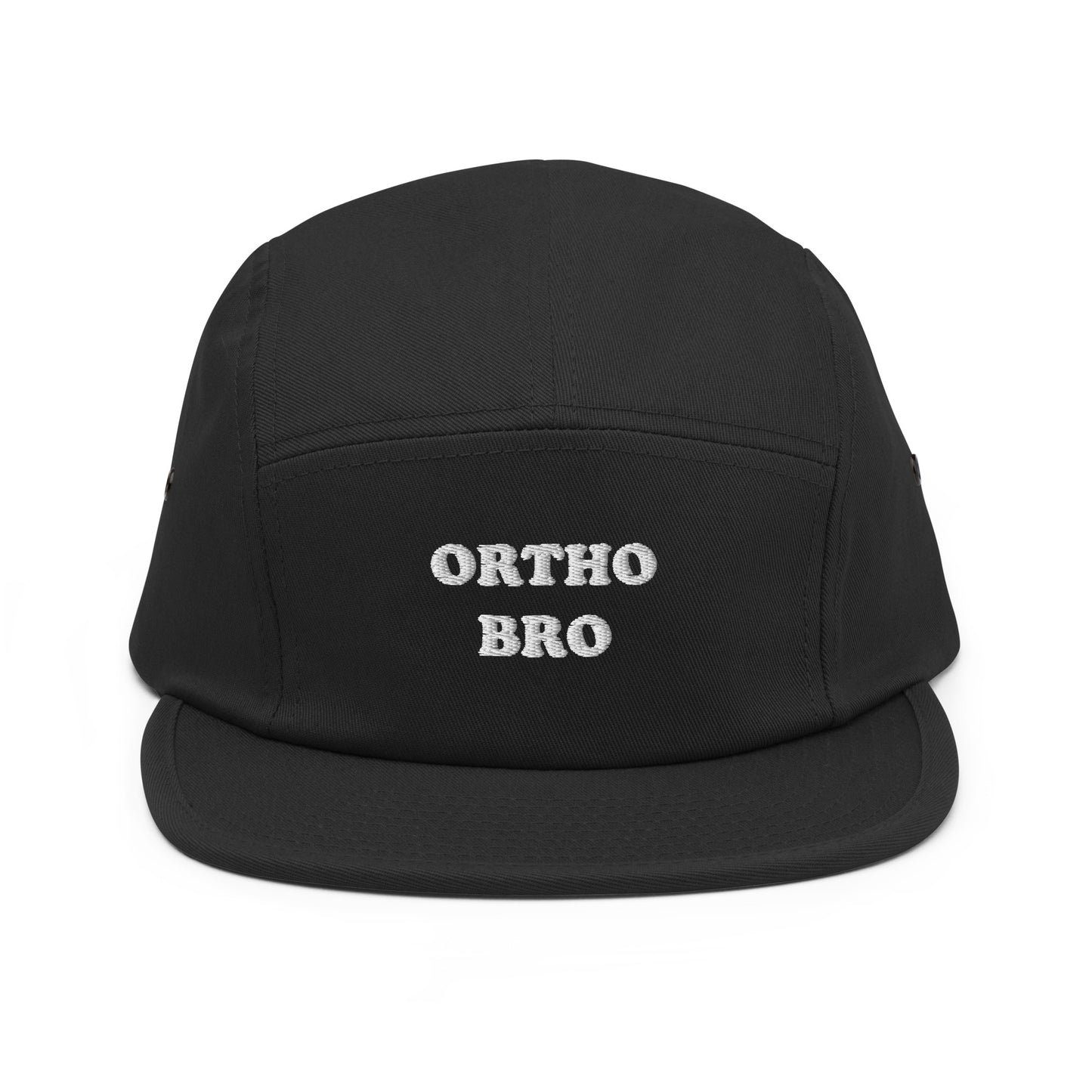 Ortho Bro Embroidered Five Panel Hat