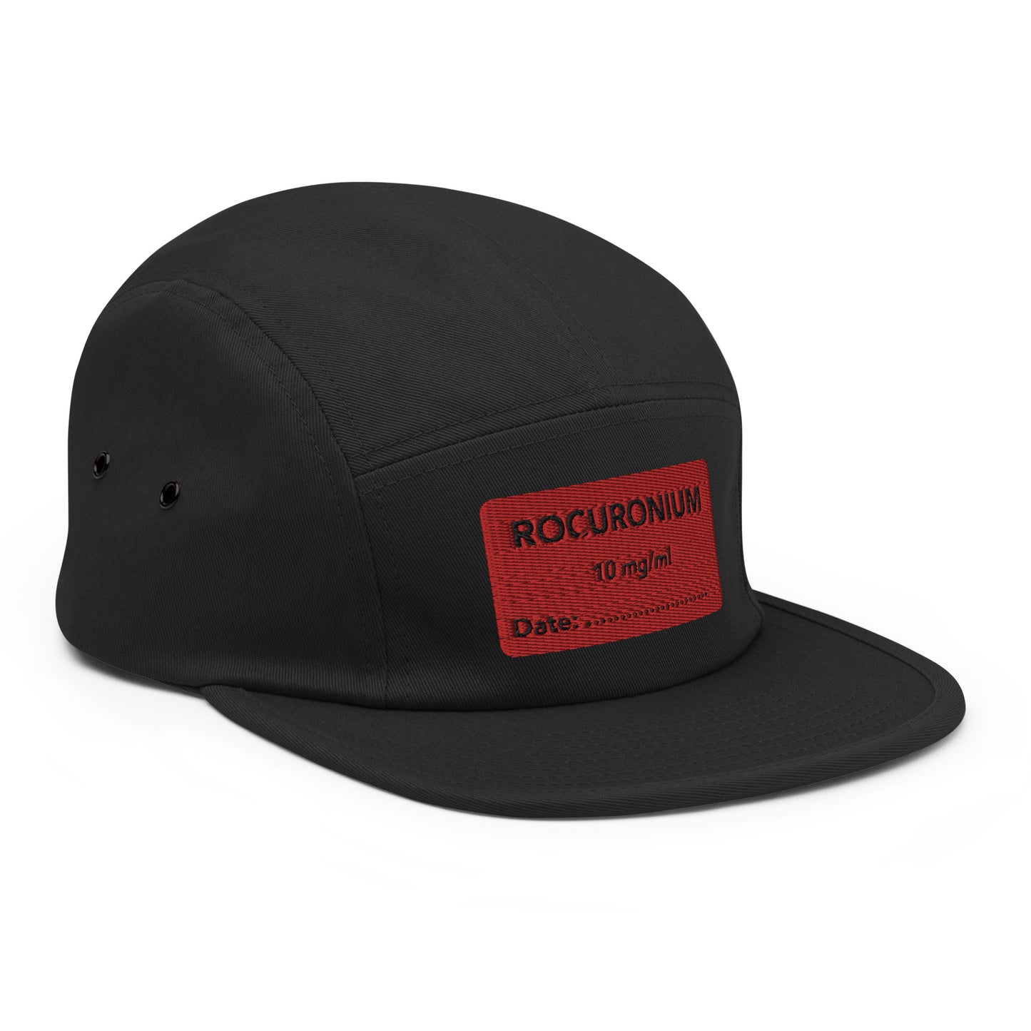 Rocuronium Embroidered Five Panel Hat