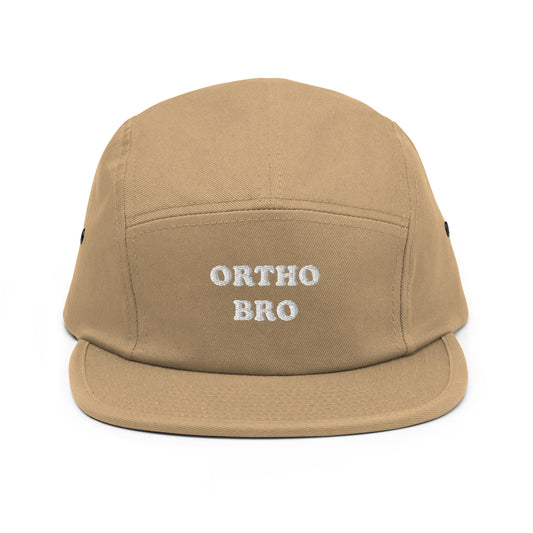 Ortho Bro Embroidered Five Panel Hat