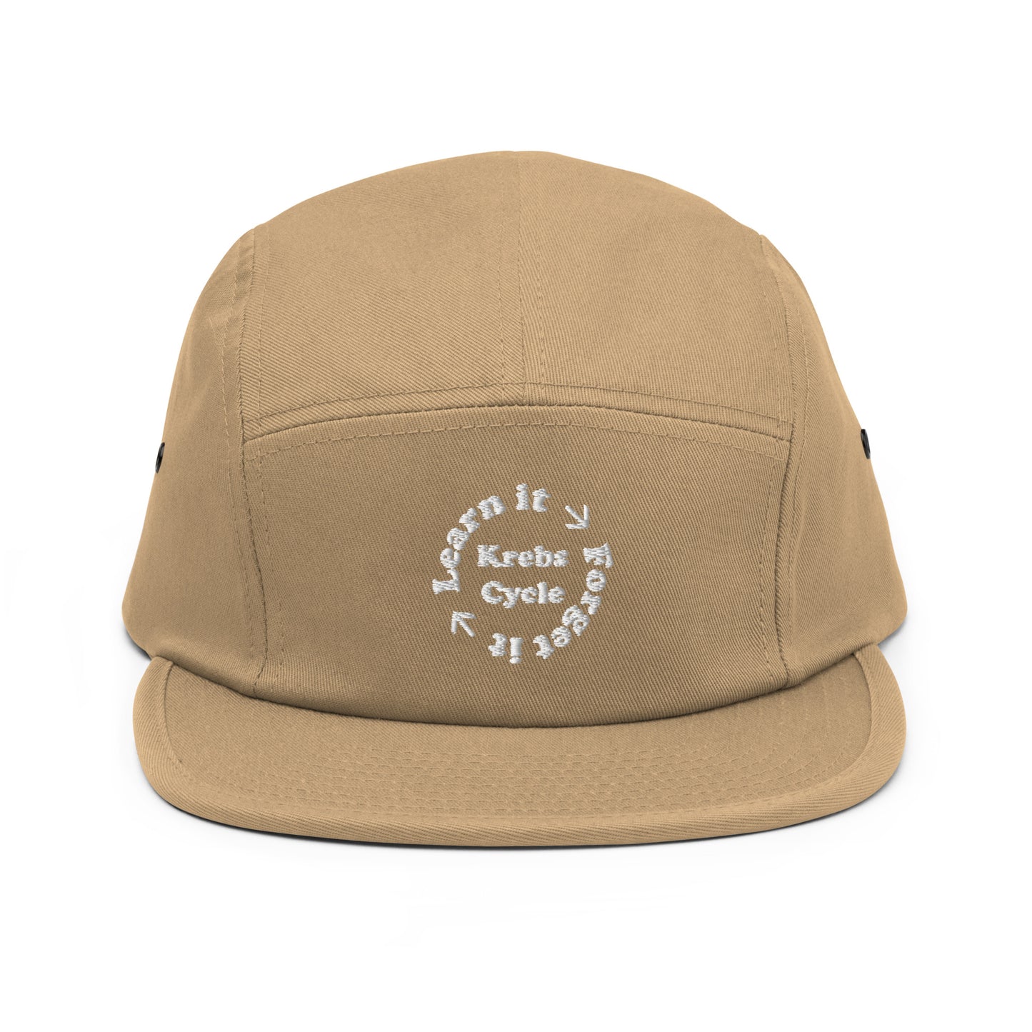 Krebs Cycle Embroidered Five Panel Hat