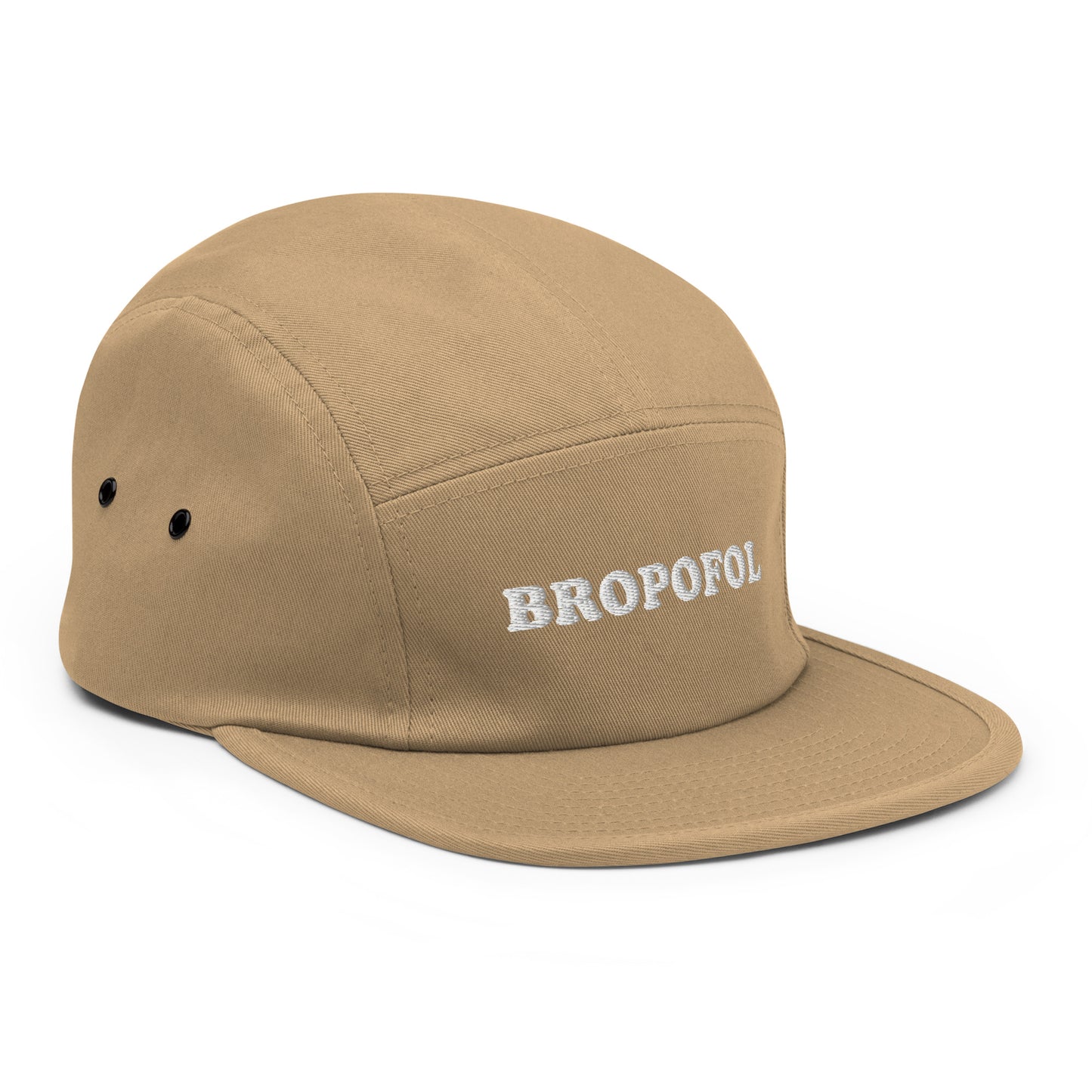 Bropofol Embroidered Five Panel Hat