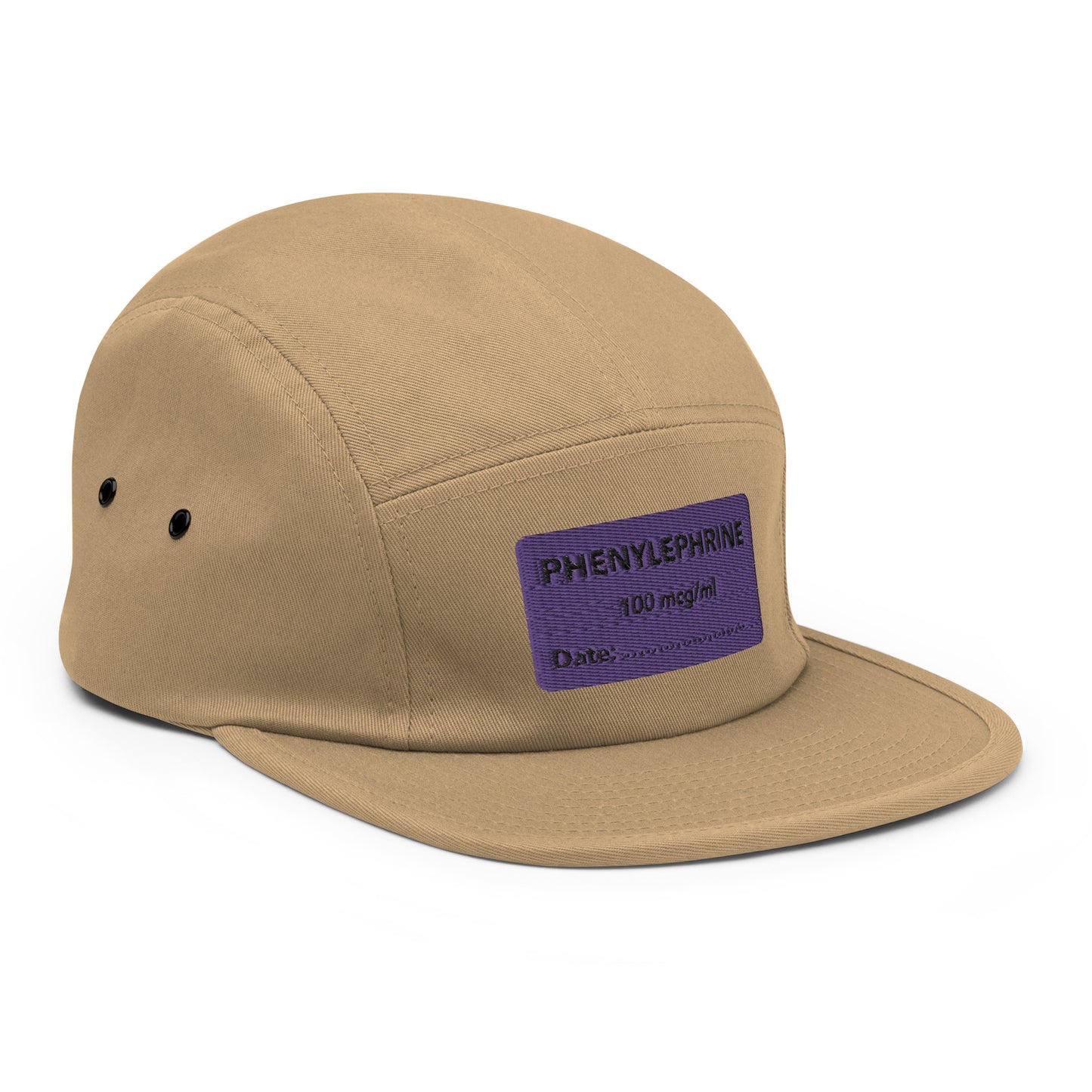 Phenylephrine Embroidered Five Panel Hat