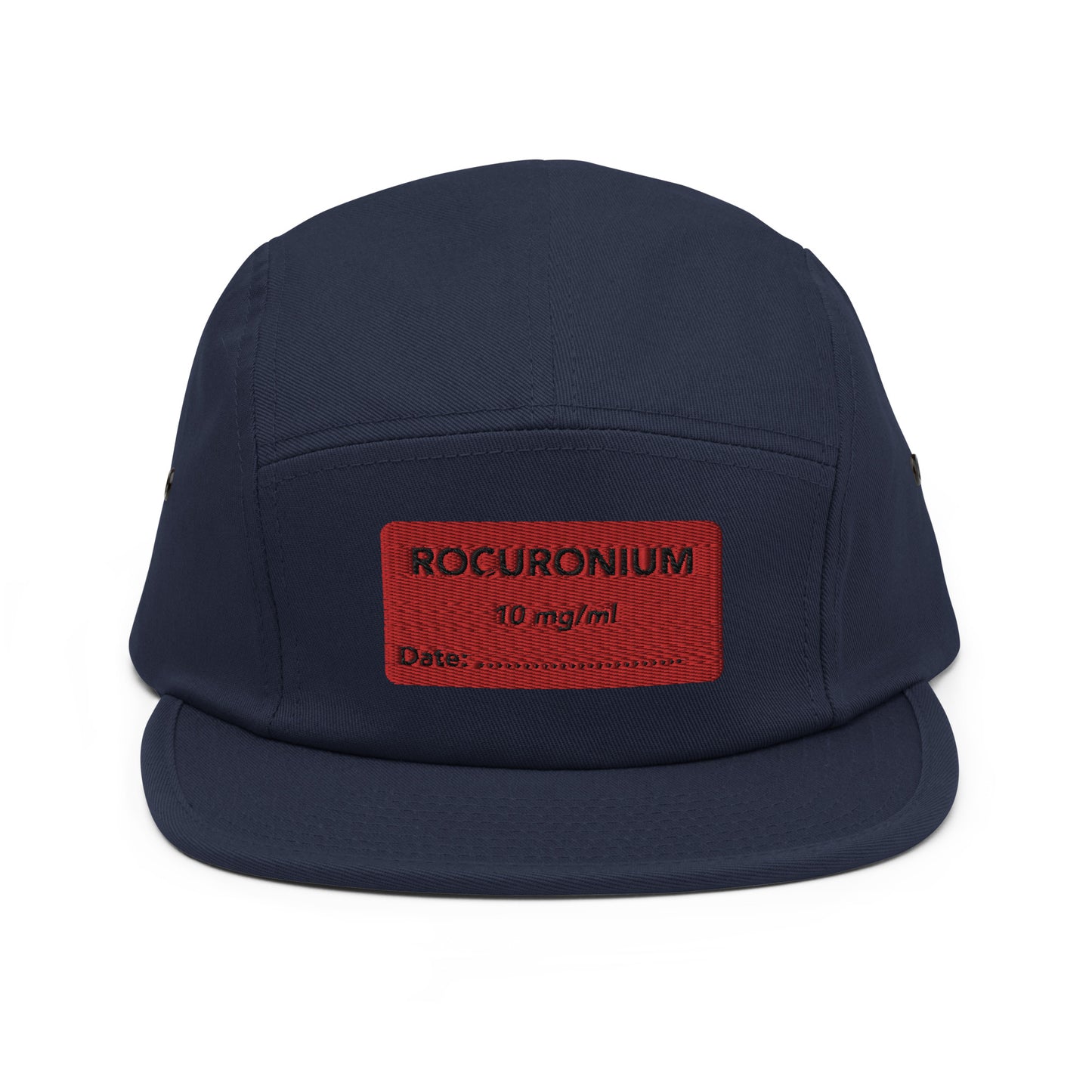 Rocuronium Embroidered Five Panel Hat