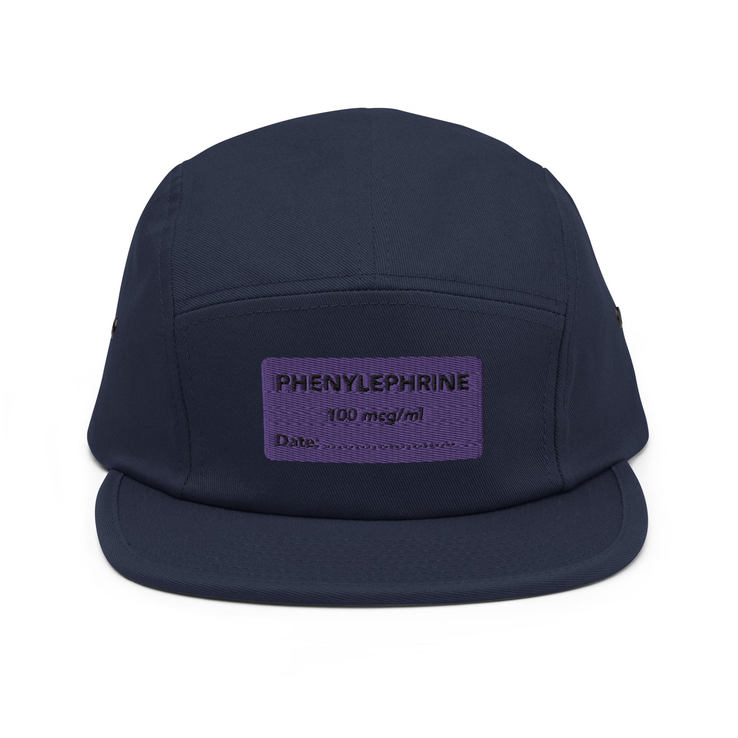 Phenylephrine Embroidered Five Panel Hat