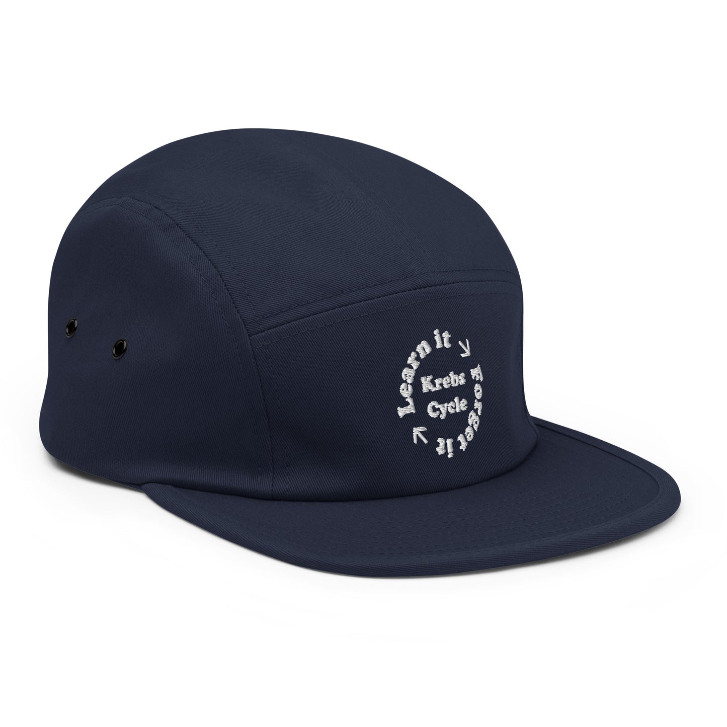 Krebs Cycle Embroidered Five Panel Hat