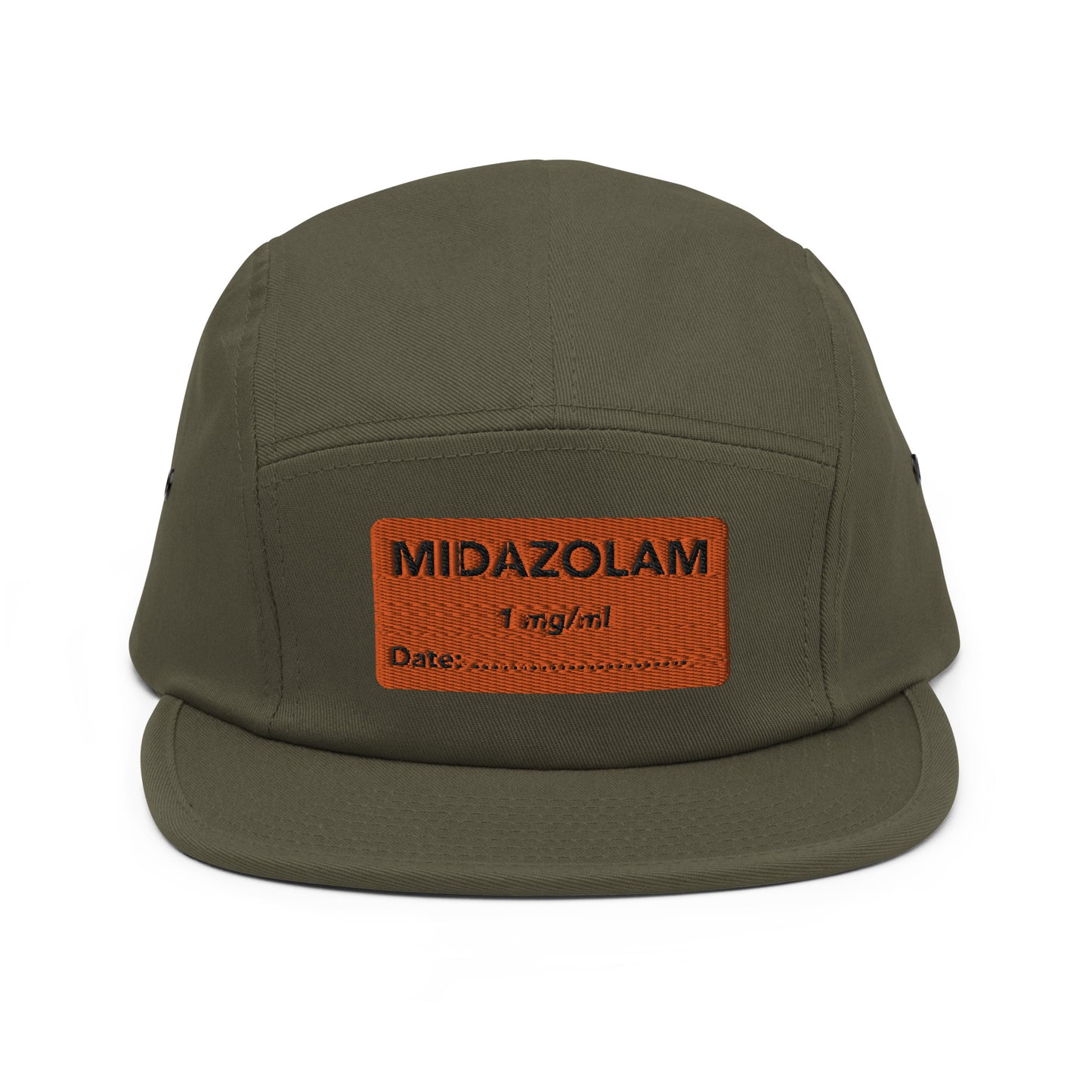 Midazolam Embdoired Five Panel Hat