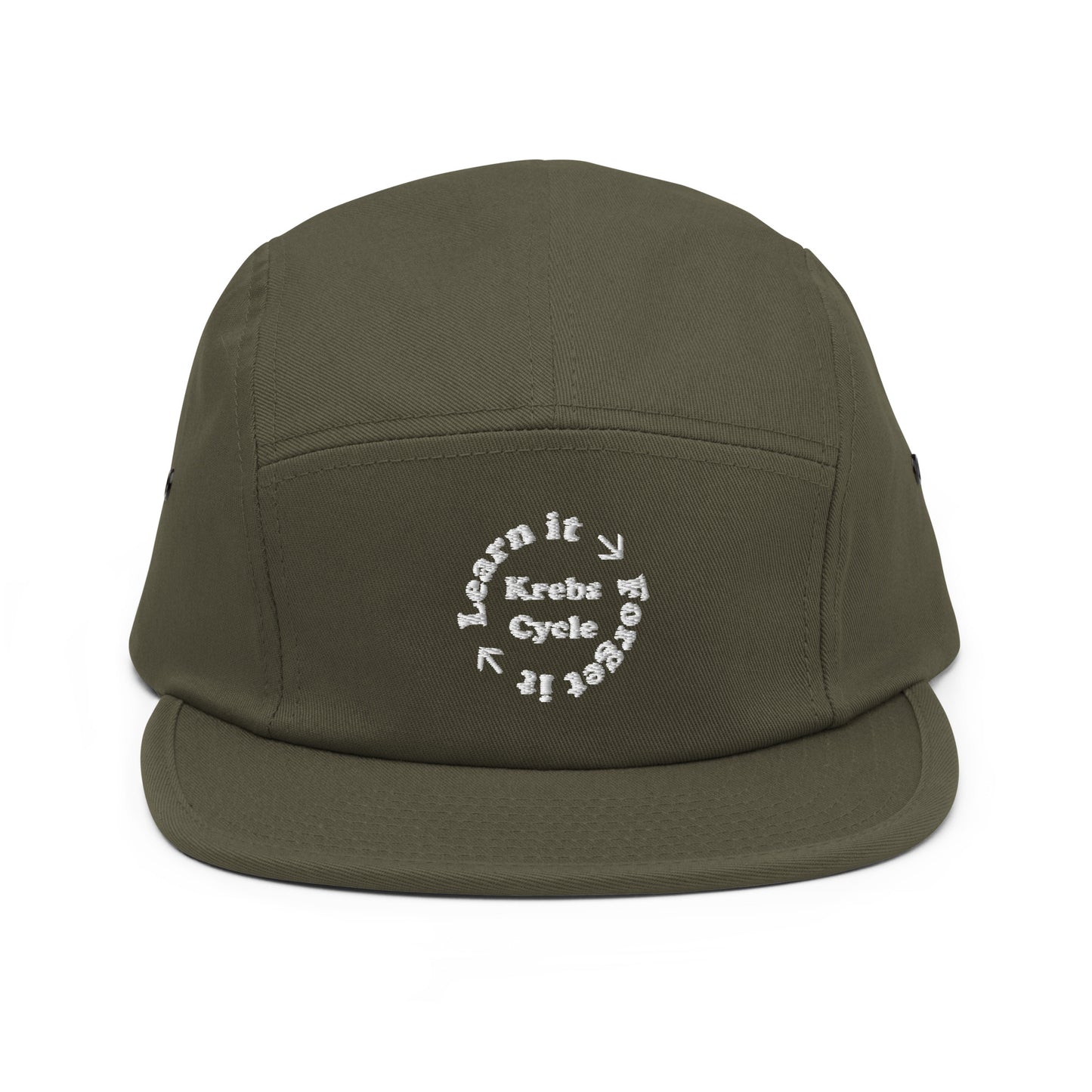 Krebs Cycle Embroidered Five Panel Hat