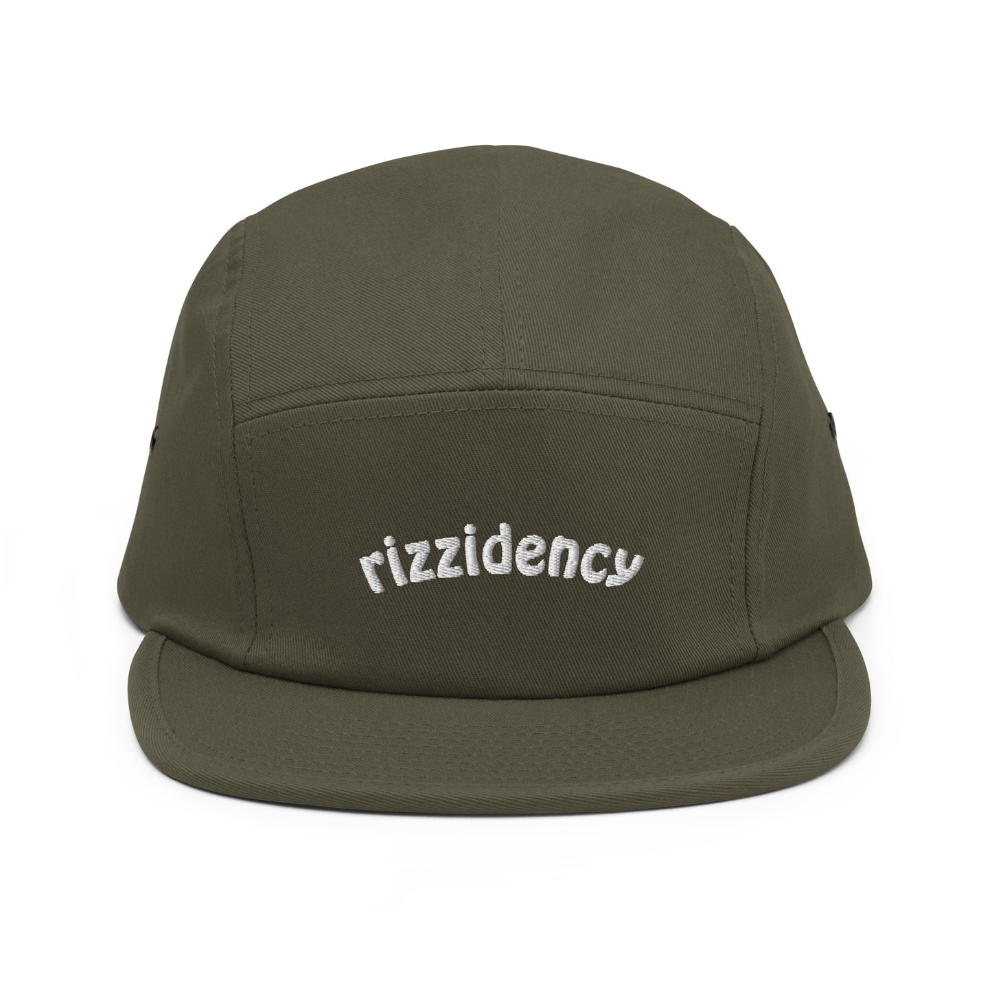 Rizzidency Embroidered Five Panel Hat