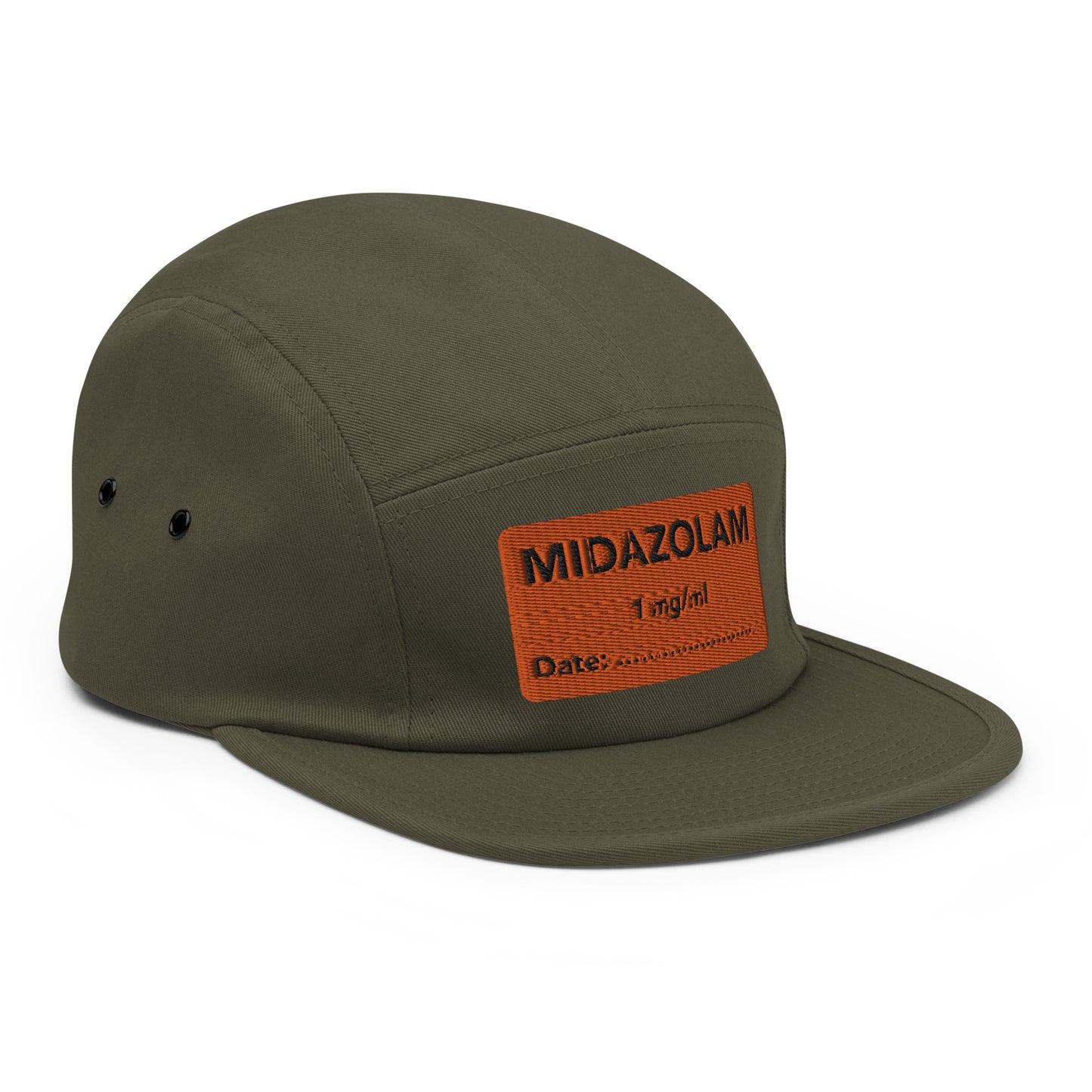 Midazolam Embdoired Five Panel Hat