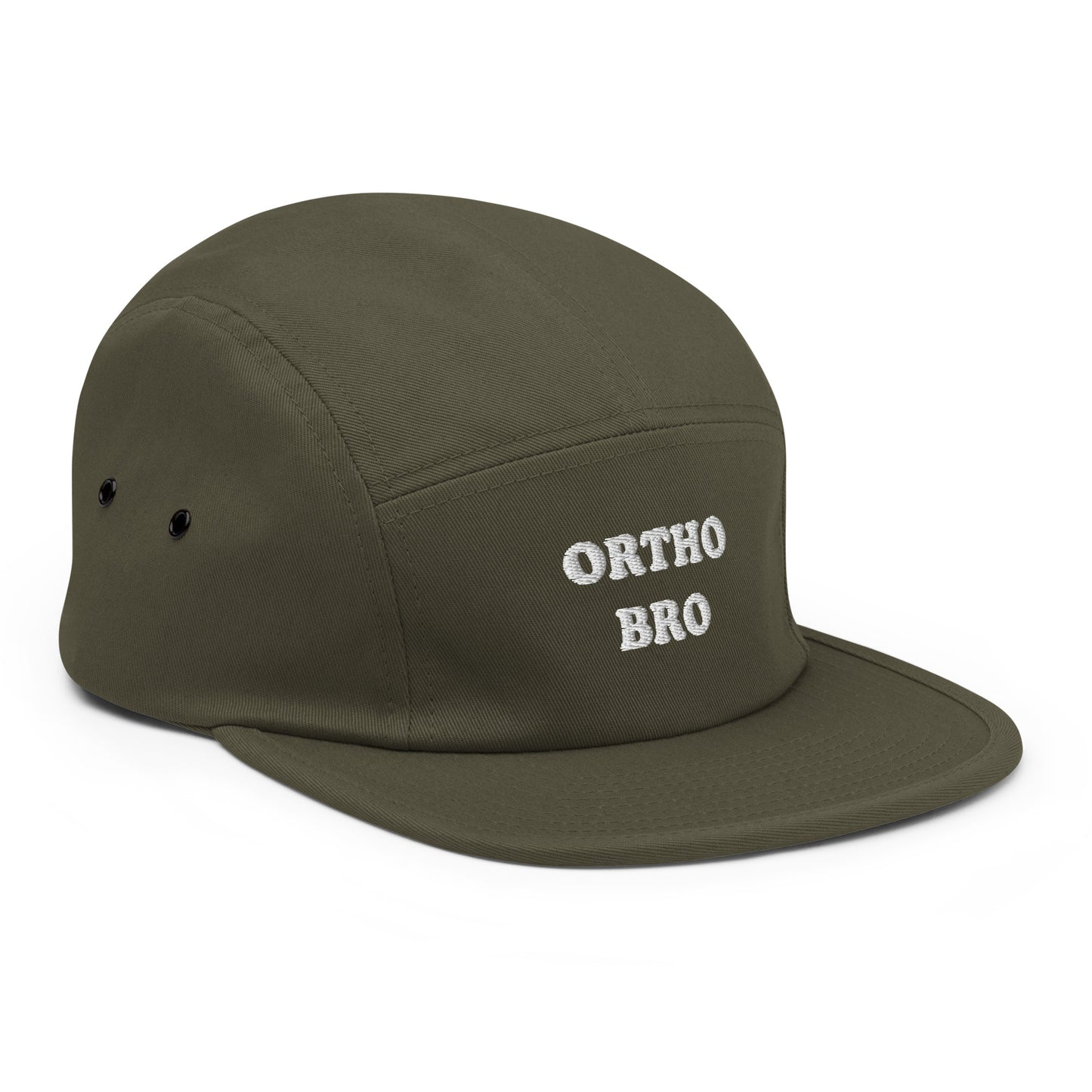 Ortho Bro Embroidered Five Panel Hat