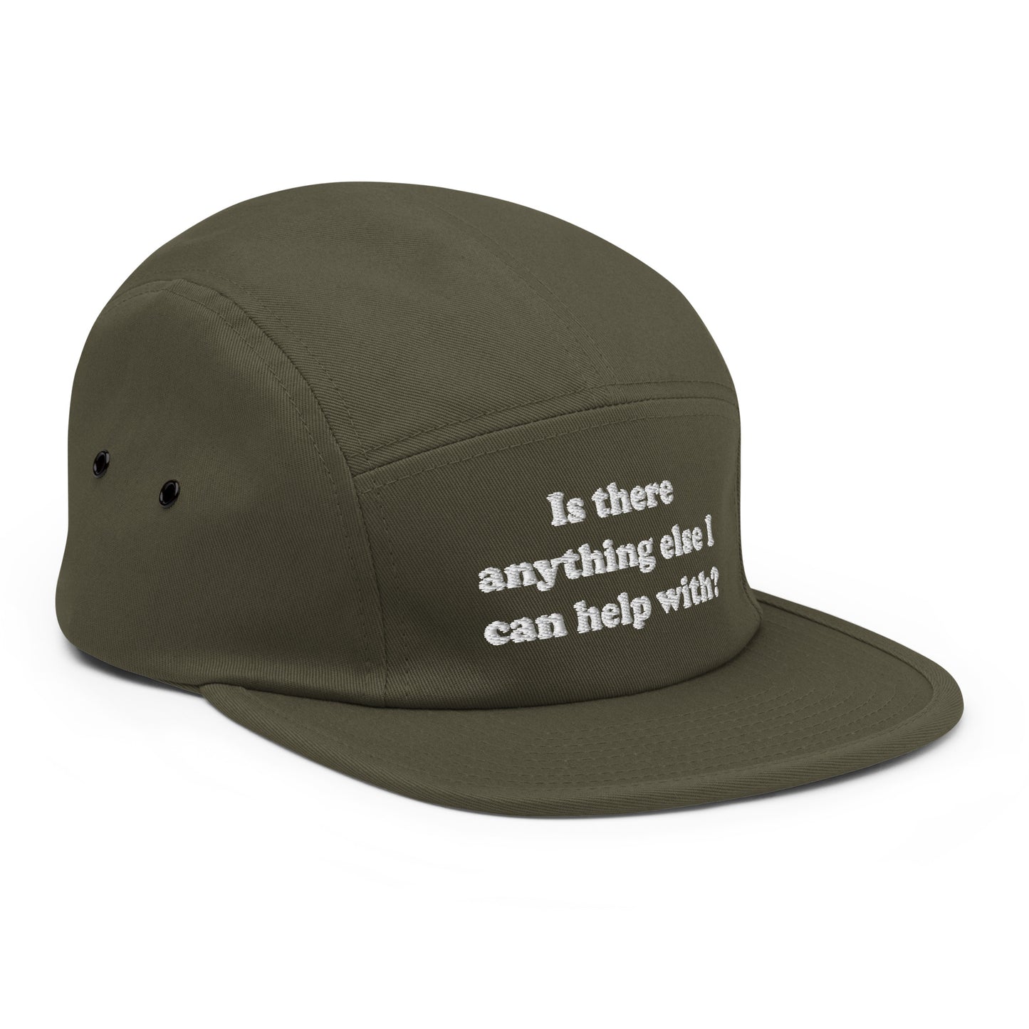 Is there anything else I can help with Embroidered Five Panel Hat