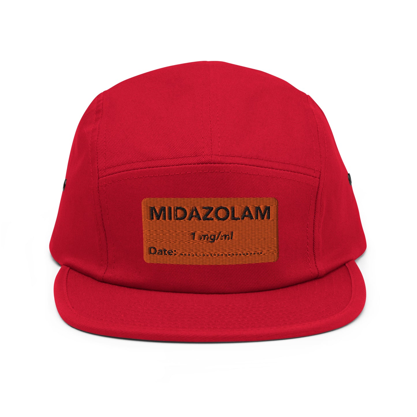 Midazolam Embdoired Five Panel Hat