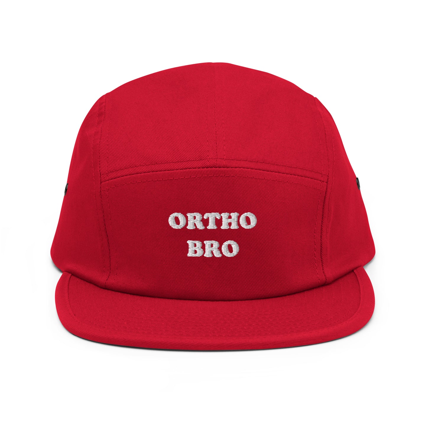 Ortho Bro Embroidered Five Panel Hat