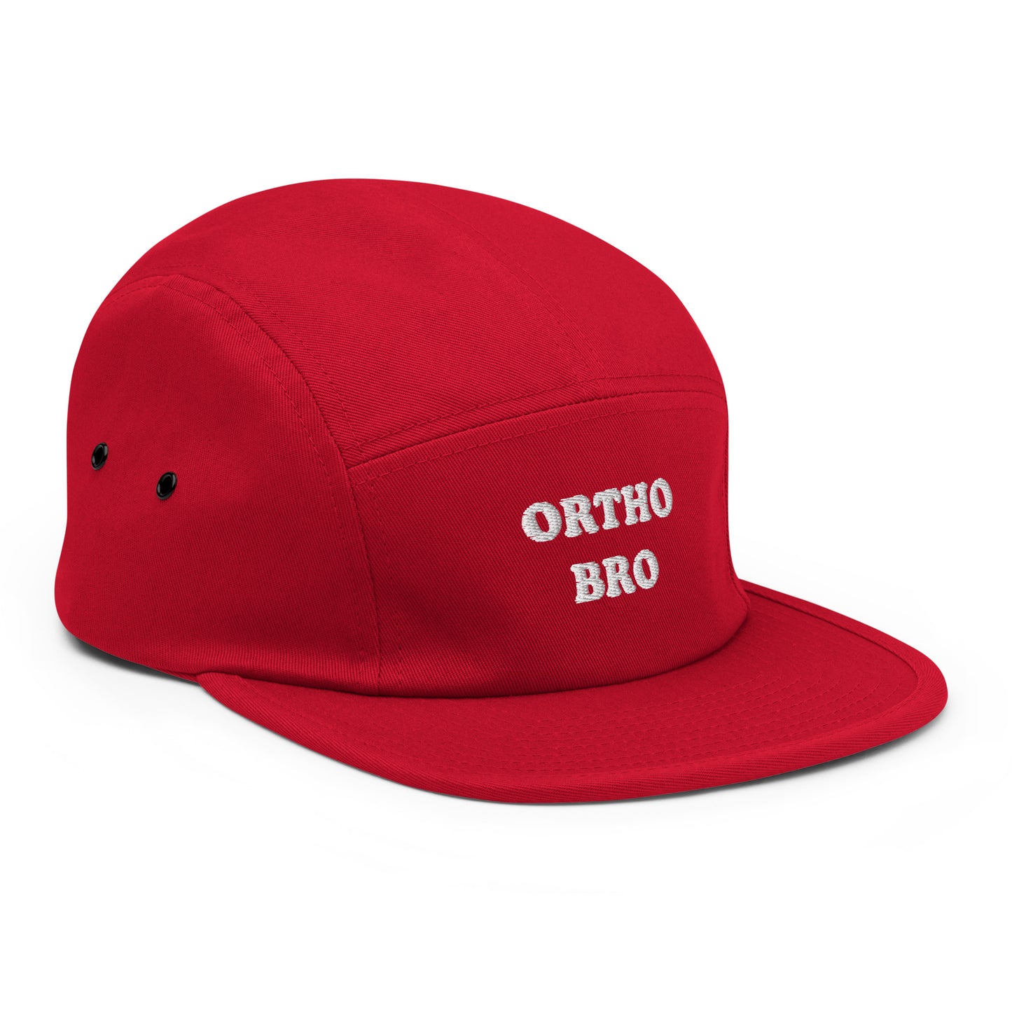 Ortho Bro Embroidered Five Panel Hat