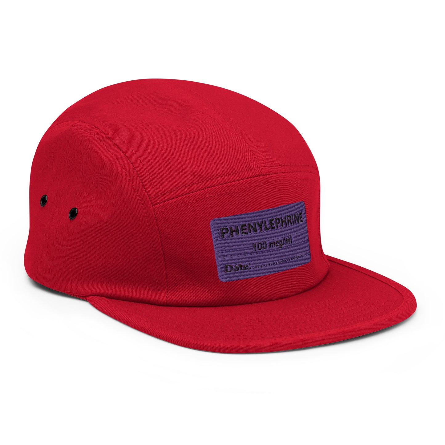 Phenylephrine Embroidered Five Panel Hat