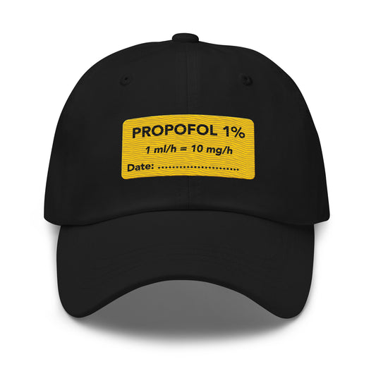 Propofol Embroidered Hat