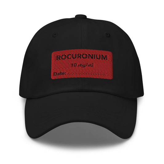 Rocuronium Embroidered Hat