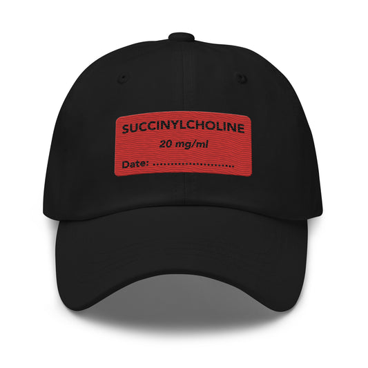 Succinylcholine Embroidered Hat