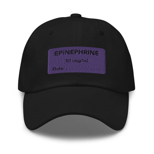 Epinephrine Embroidered Hat