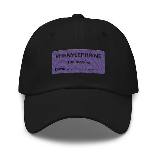 Phenylephrine Embroidered Hat