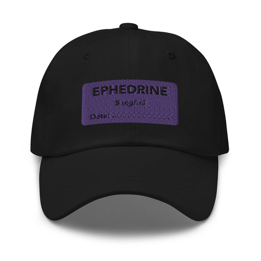 Ephedrine Embroidered Hat