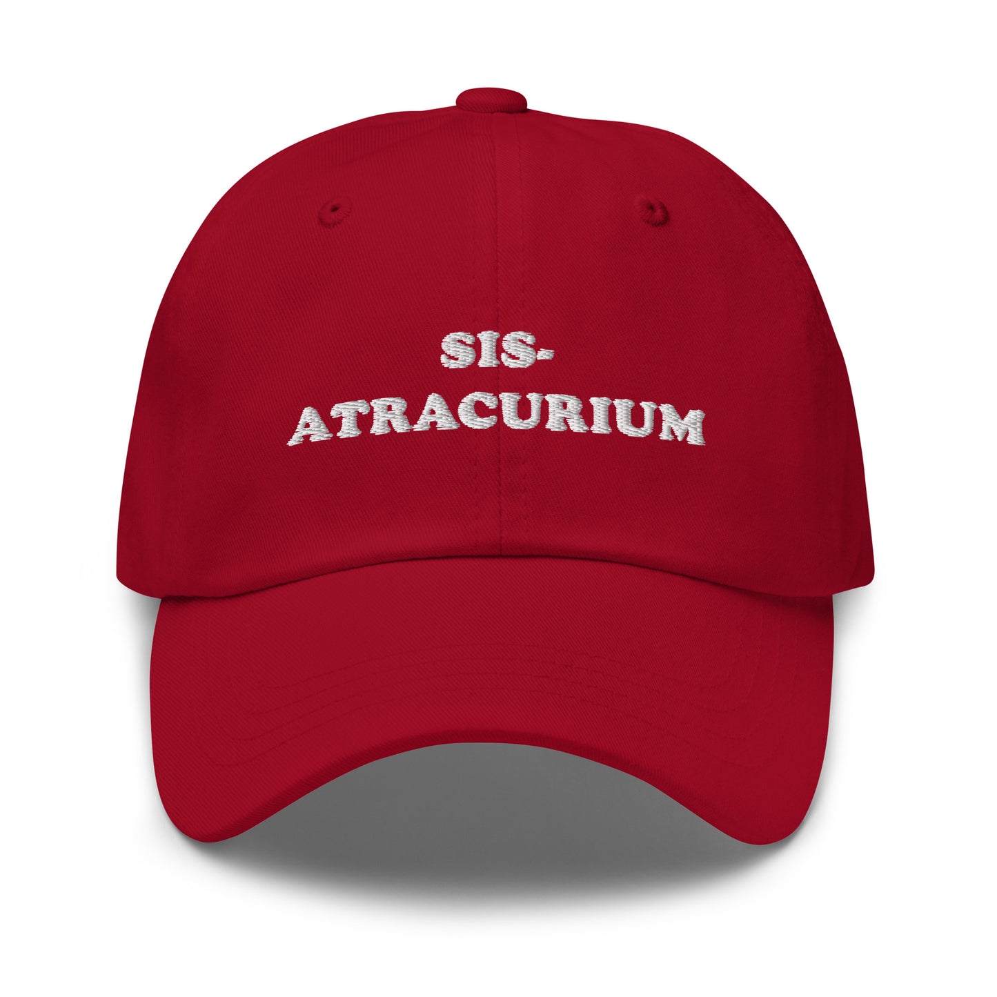 Sis-Atracurium Embroidered Hat