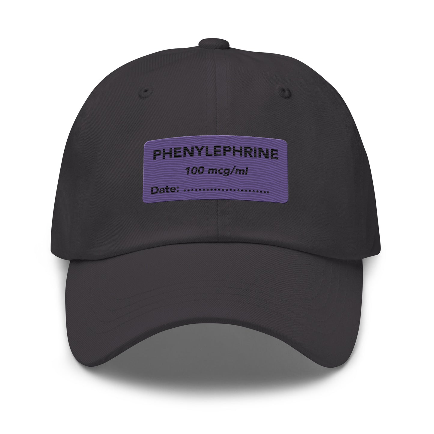 Phenylephrine Embroidered Hat