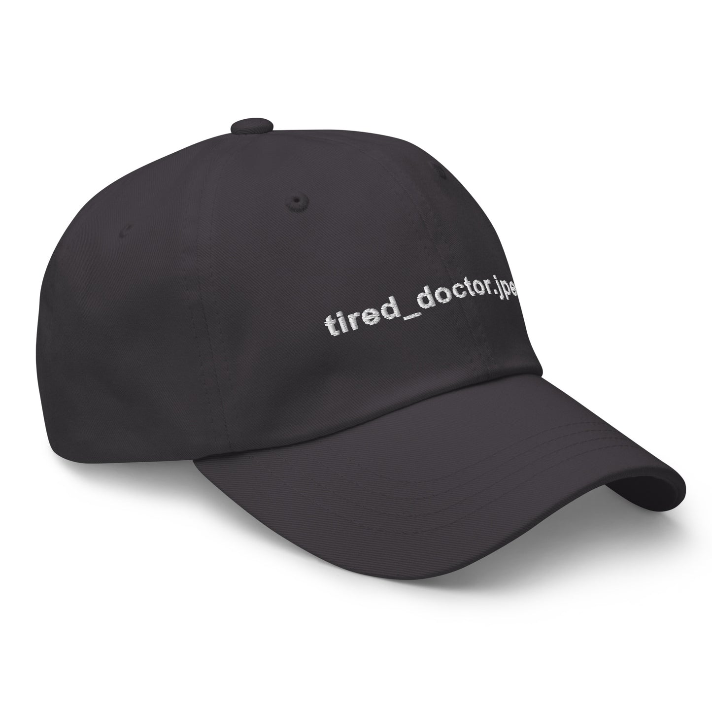 Tired_doctor.jpeg Embroidered Hat