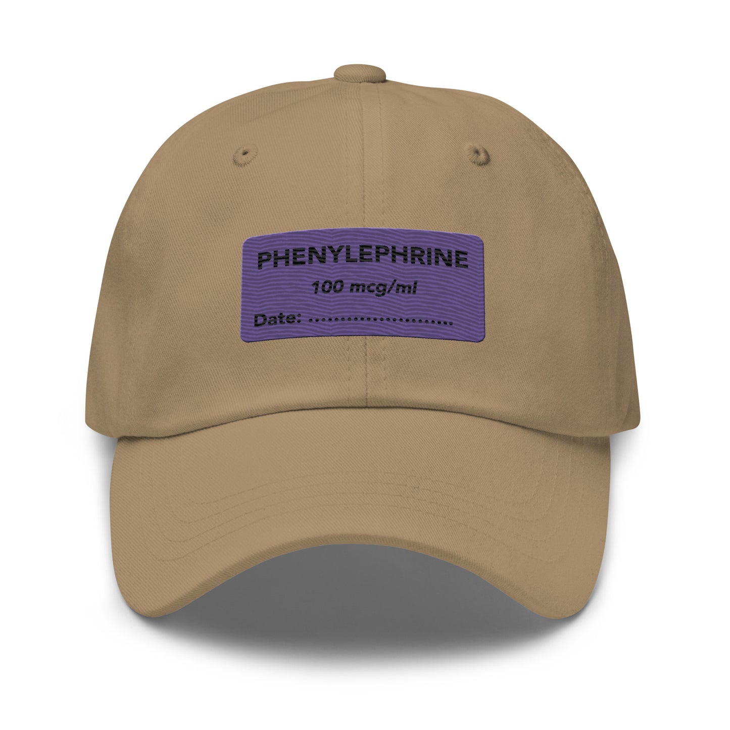 Phenylephrine Embroidered Hat