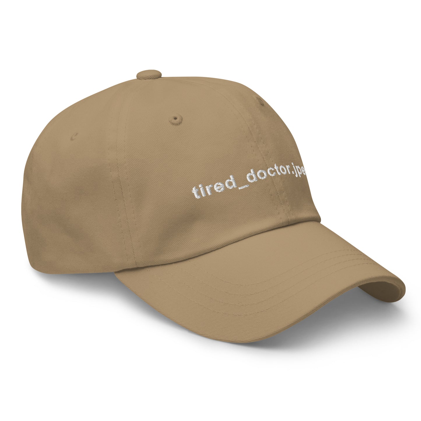 Tired_doctor.jpeg Embroidered Hat