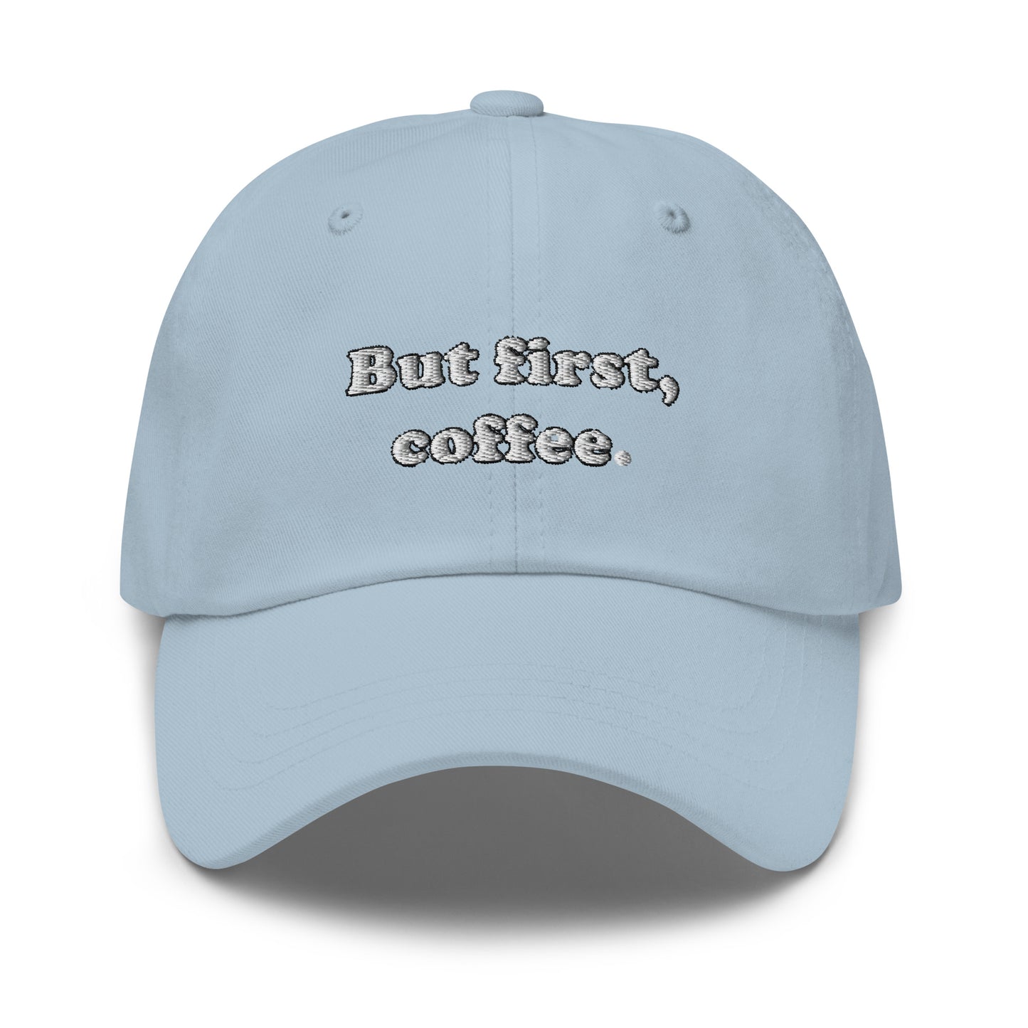 But First Coffee Embroidered Hat