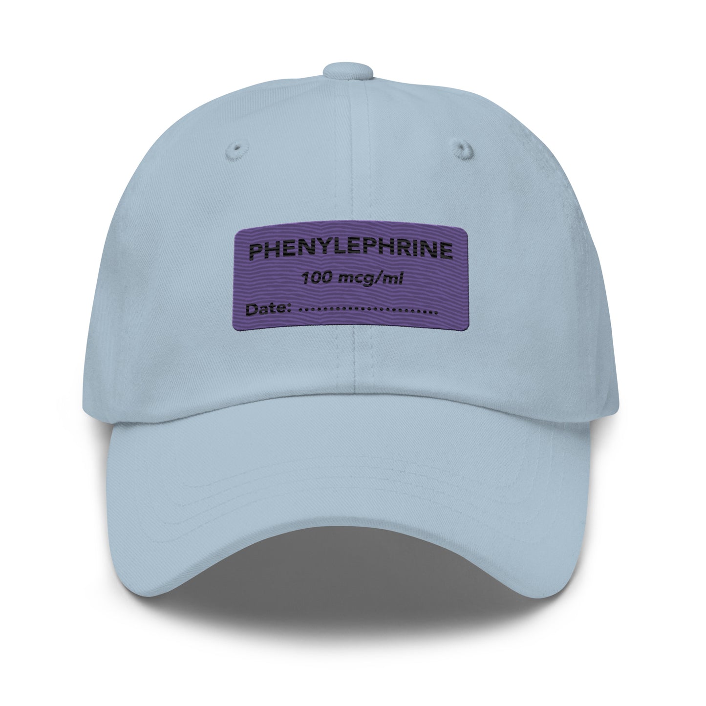 Phenylephrine Embroidered Hat