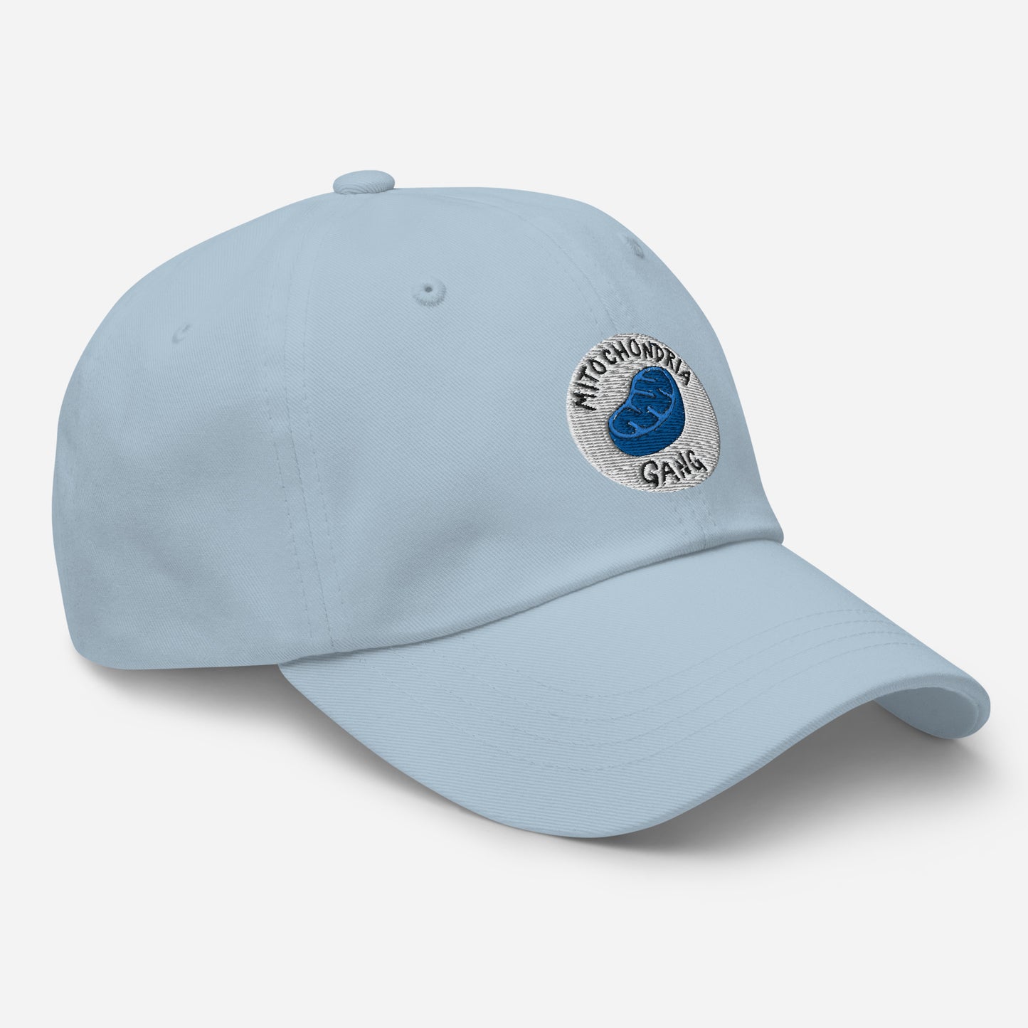 Mitochondria Gang Embroidered Hat