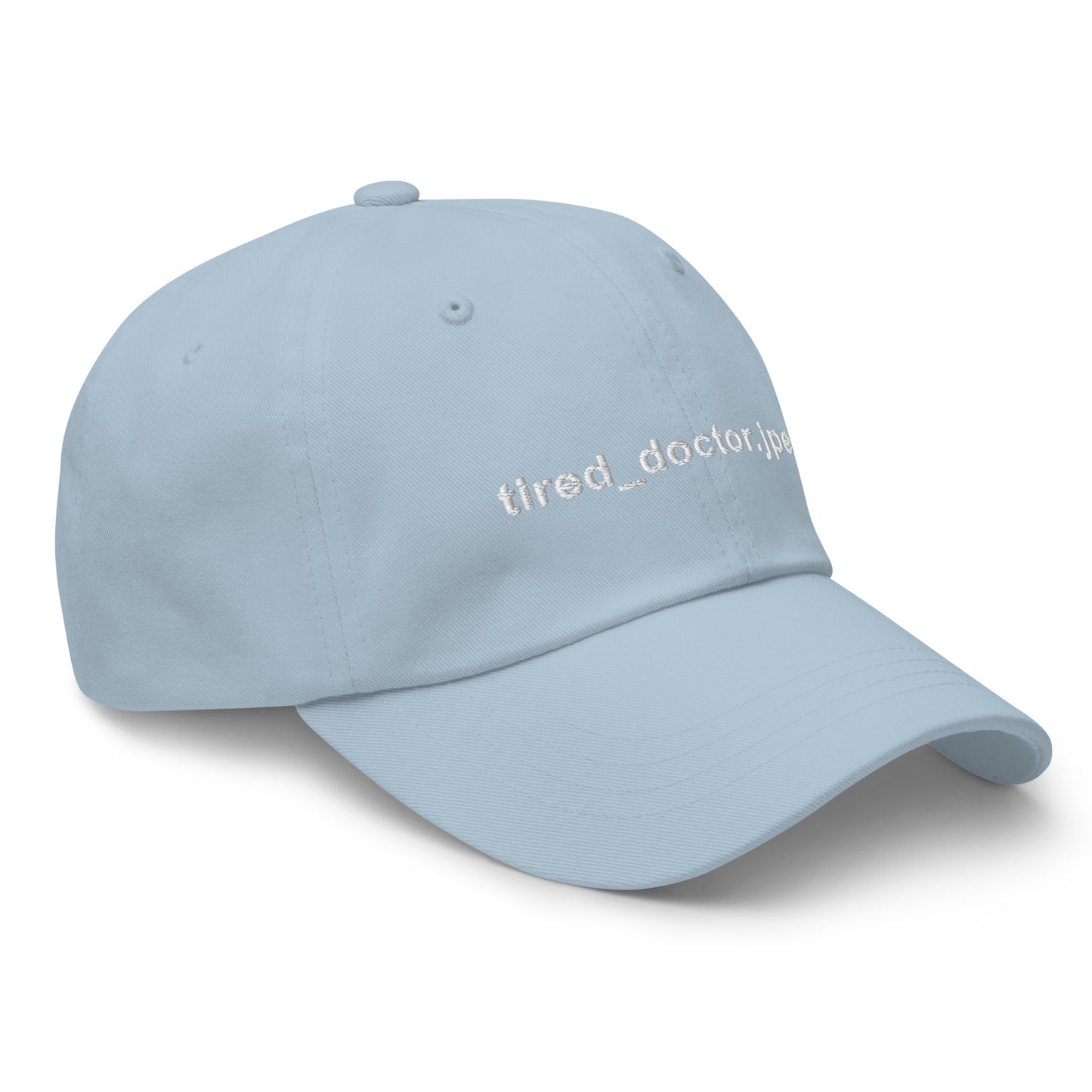 Tired_doctor.jpeg Embroidered Hat