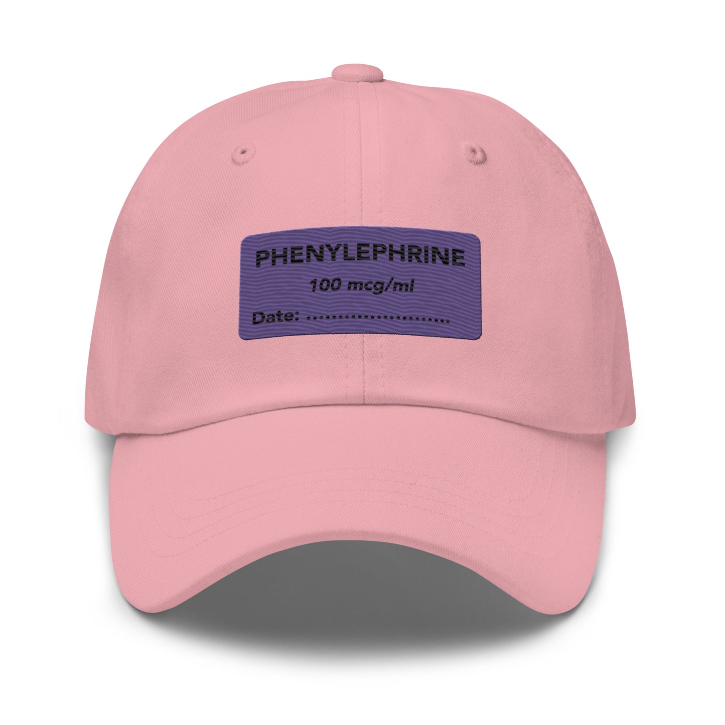 Phenylephrine Embroidered Hat