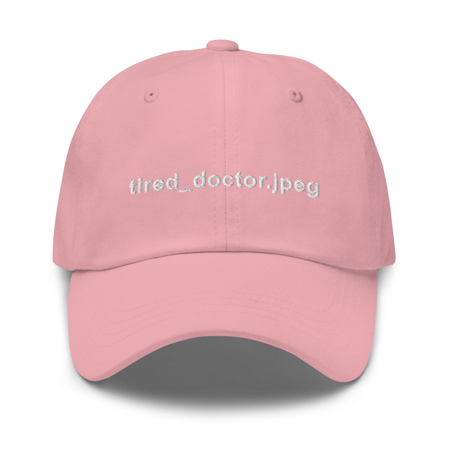 Tired_doctor.jpeg Embroidered Hat