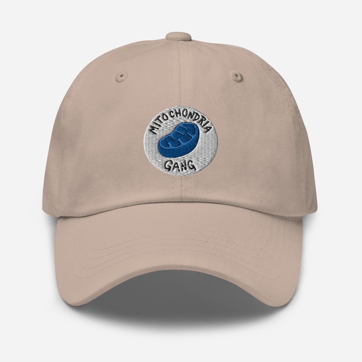 Mitochondria Gang Embroidered Hat