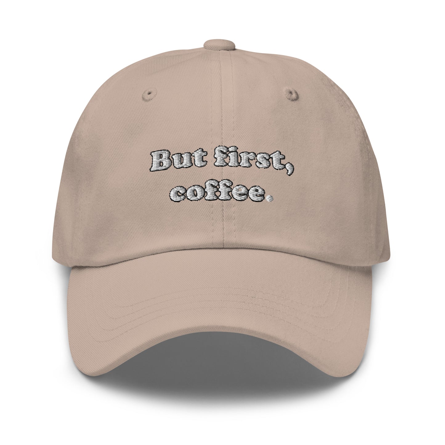 But First Coffee Embroidered Hat